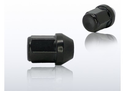 Kegelmuttern, 1/2", schwarz